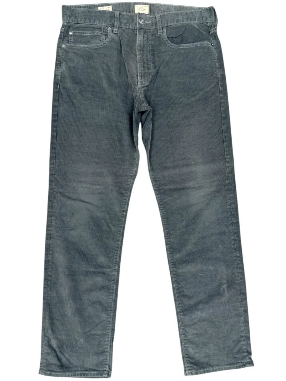 J. CREW Men's EUC 770™ Straight-Fit Corduroy Pants Graphite | Size W31 x L30